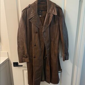 Vintage Cooper Leather Coat